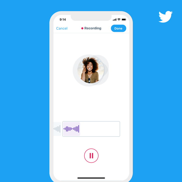 Fitur Baru Twitter. Bisa Lempar Tweet dengan Suara