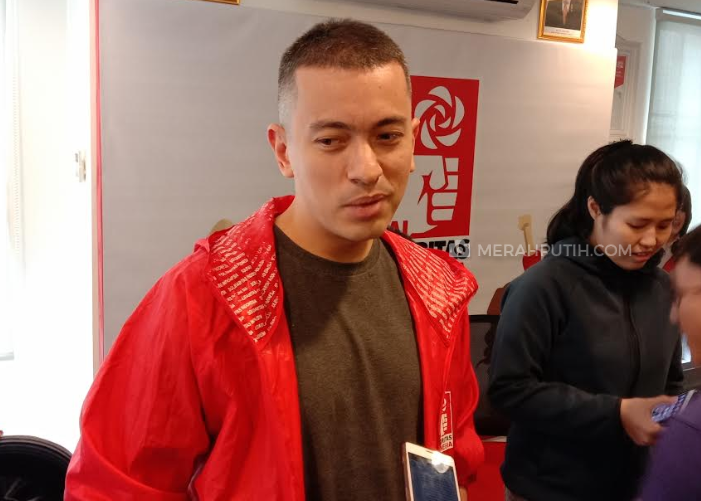 Juru Bicara DPW PSI DKI Jakarta, Rian Ernest (MP/Asropih)