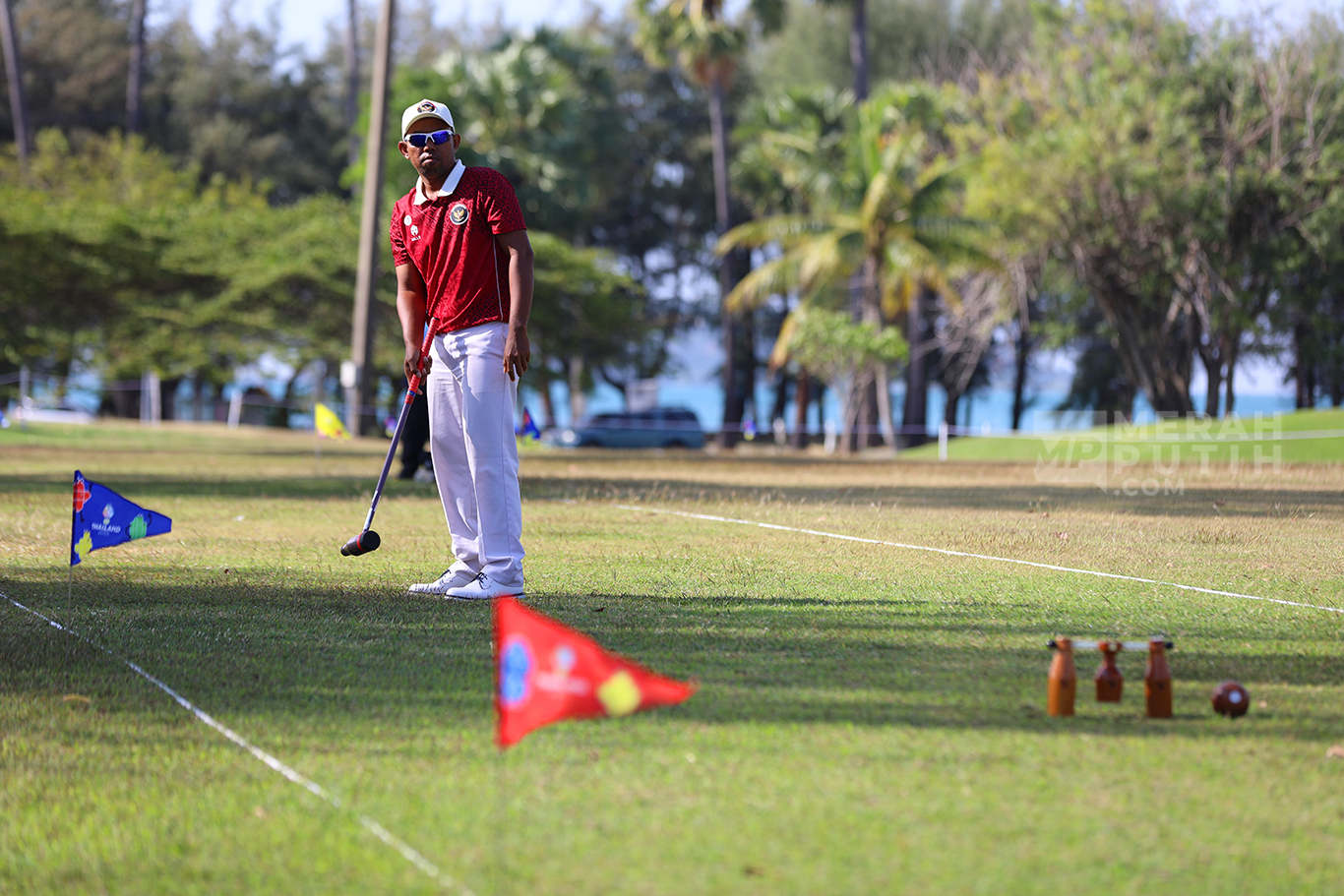 SEA Games 2025 Thailand: Woodball Putra Indonesia Marga Nugraha Susilo Raih Bronze Medal Men's Single Stroke
