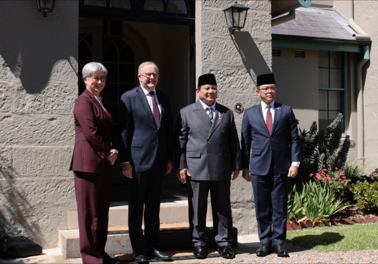 Prabowo Bertemu Albanese, Bahas Penguatan Kemitraan Strategis Indonesia–Australia