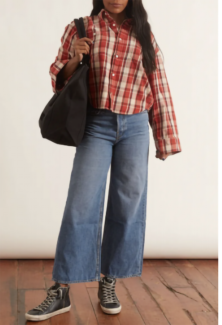 Wide-leg jeans