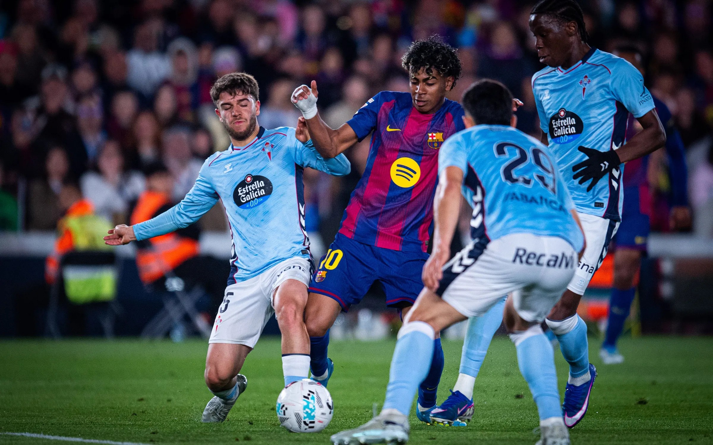 Gol Kemenangan Berujung Cedera, Lamine Yamal Bikin Barcelona dan Timnas Spanyol Khawatir