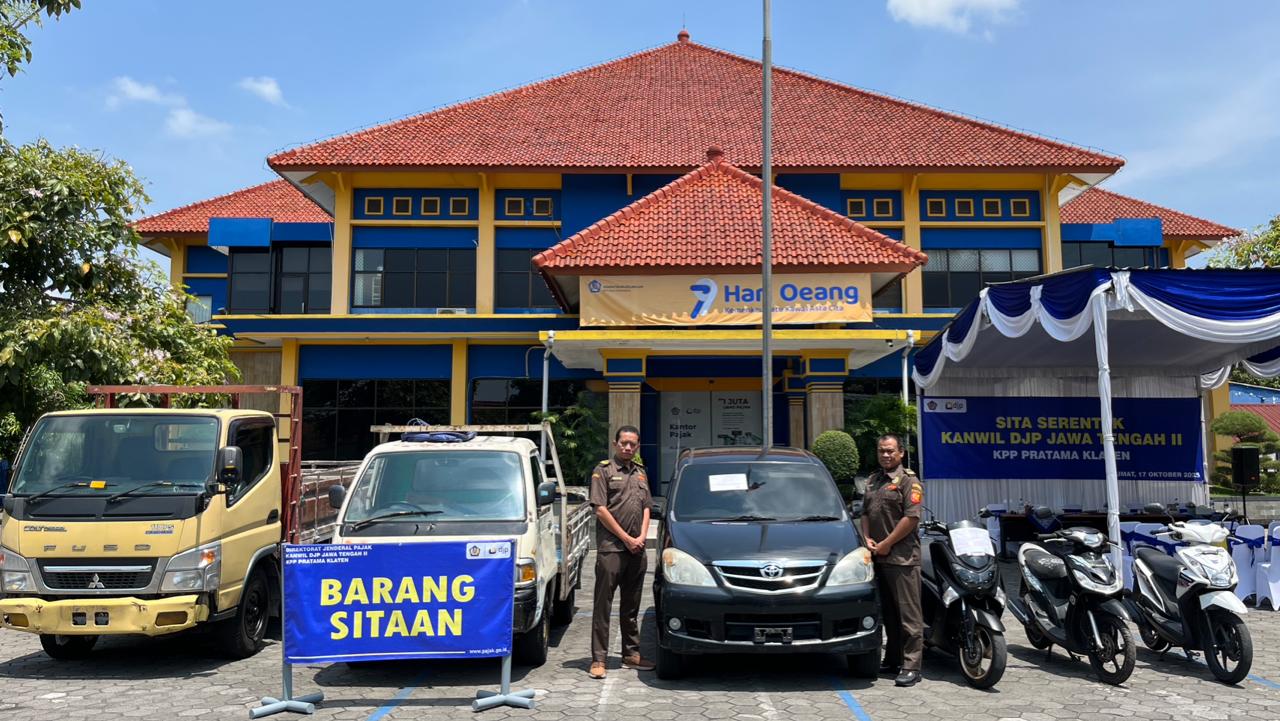 DJP Gelar Pekan Sita, Kanwil Jateng Sita 38 Mobil Penunggak Pajak Senilai Rp 3,2 Miliar