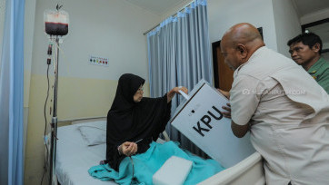 Pasien Rumah Sakit Umum Gunakan Hak Pilih