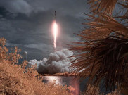 Wush! Roket NASA-SpaceX Sukses Meluncur