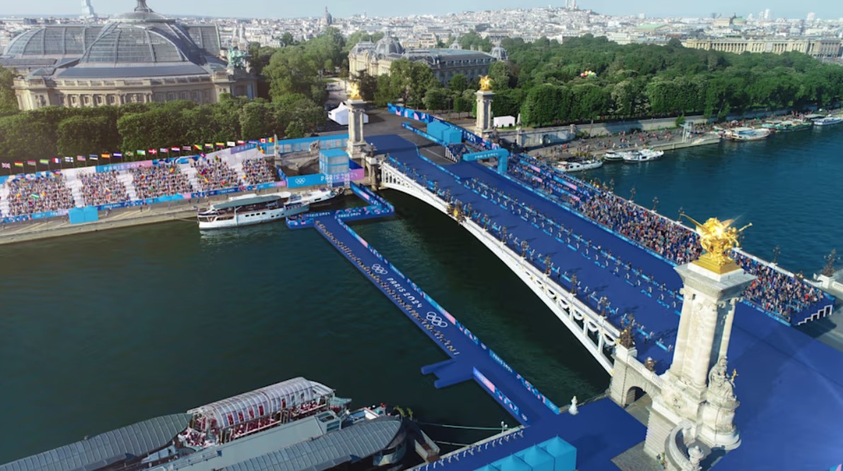 Pont Alexandre III akan jadi panggung untuk lomba lari maraton. (Foto: Olympics)