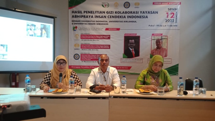Angka Stunting Berbanding Lurus dengan Kurangnya Literasi Makanan Bergizi