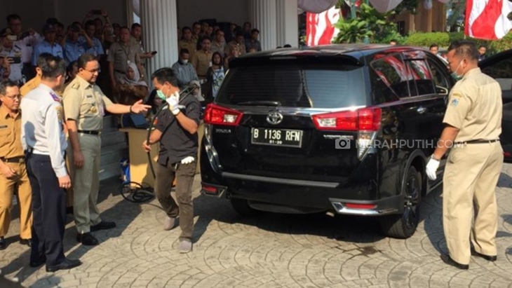 Anies: E-Uji Emisi Wajib Karena Terhubung dengan Pajak dan Parkir