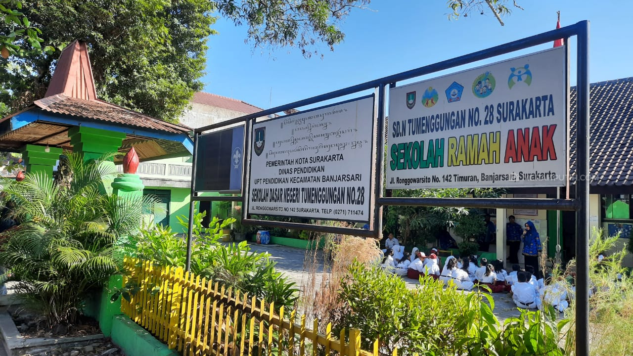 Hari Pertama Masuk Sekolah, SDN Tumenggungan Hanya Dapat Satu Siswa
