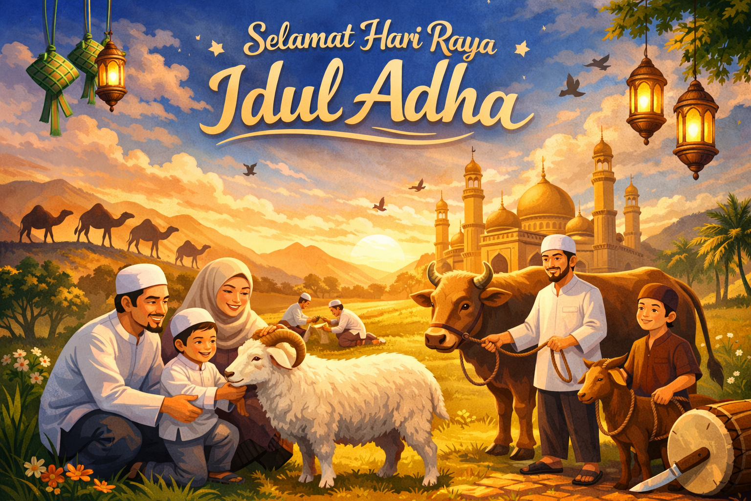 Sholat Idul Adha 2026: Niat, Tata Cara, dan Bacaan Bilal Idul Adha Lengkap