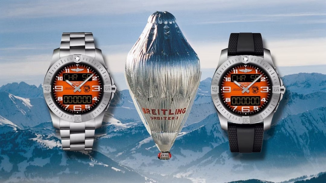 Breitling Aerospace B70 Orbiter Gunakan Potongan Balon Udara