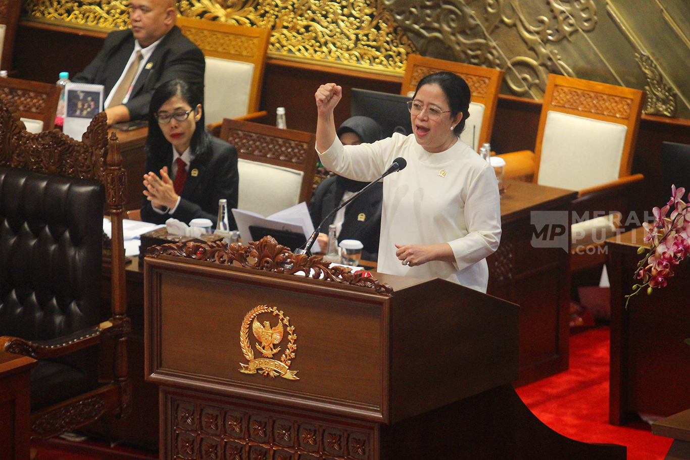 Pidato Haru Ketua DPR Puan Maharani dalam Rapat Paripurna DPR Terakhir