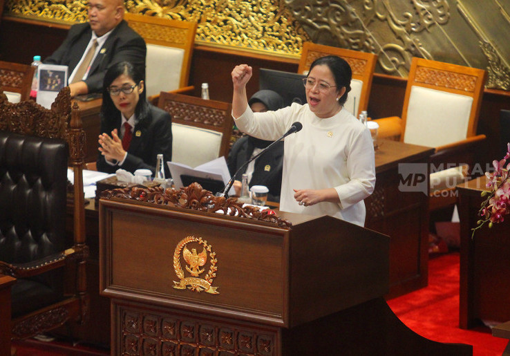 Pidato Haru Ketua DPR Puan Maharani dalam Rapat Paripurna DPR Terakhir