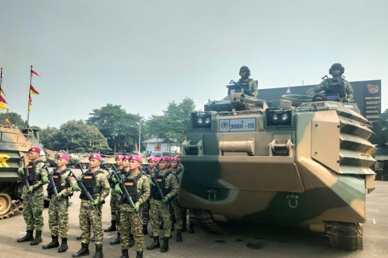 TNI AL Dapat 105 Kendaraan Tempur Amfibi AAV-M35 Dalam 3 Tahun