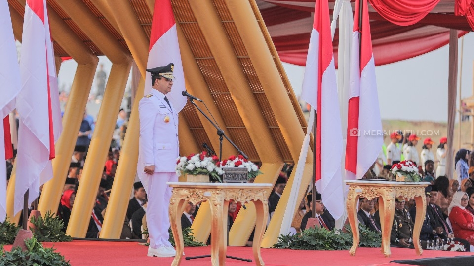 Tetap Gelar Upacara 17 Agustus, Pemprov DKI Batasi Tamu