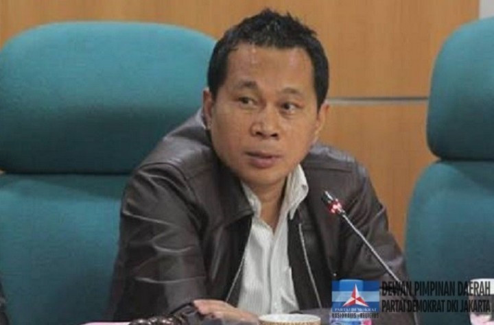 Ketua DPD Partai Demokrat DKI, Santoso. Foto: Partai Demokrat DKI