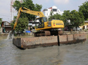 Pemkot Surabaya Normalisasi Sungai Kalimas Antisipasi Banjir