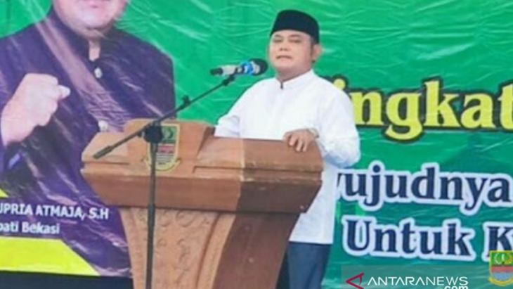  Bupati Bekasi Eka Supria Atmadja yang wafat karena COVID-19 (ANTARA/HO/Pemkab Bekasi)