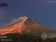 Gunung Merapi Erupsi, Jalur Pendakian Tetap Ditutup