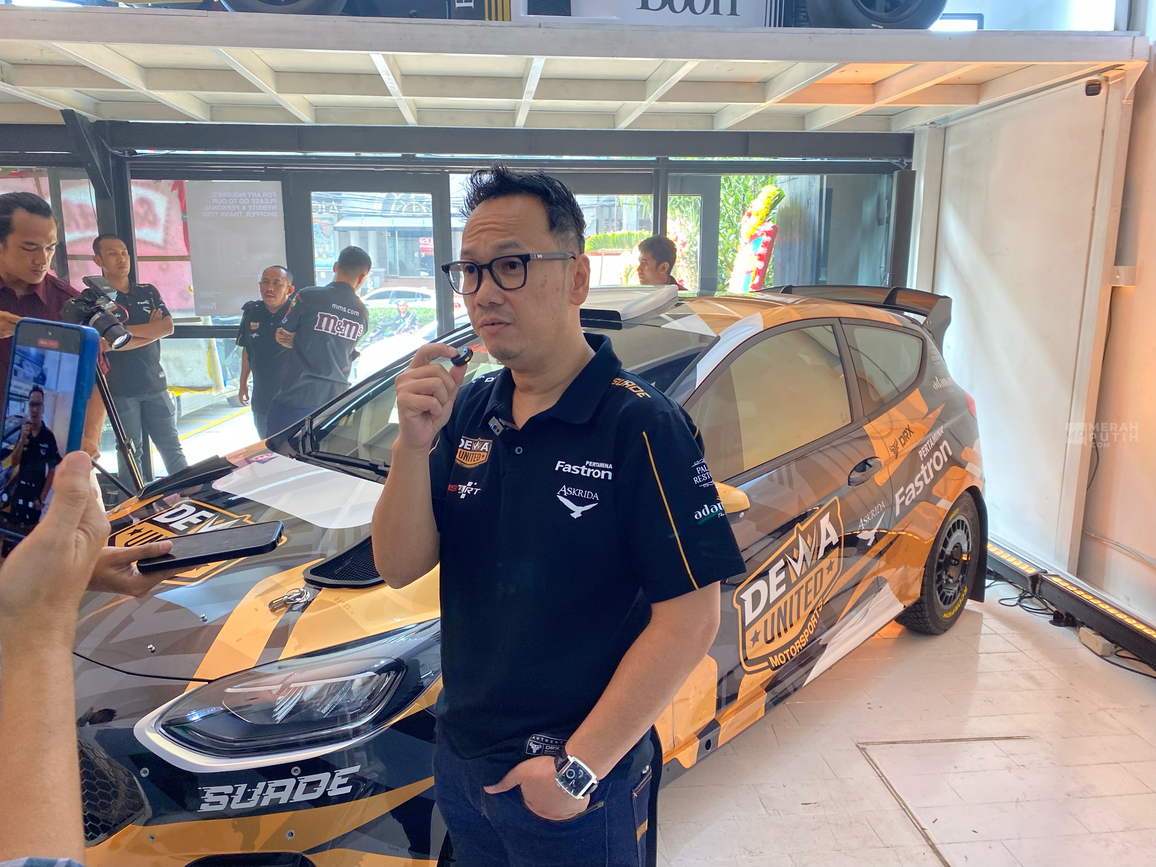 Pereli Top Nasional Punya Alasan Kuat Gabung Dewa United Motorsports X MSRT, karena Solid dan Ambisius