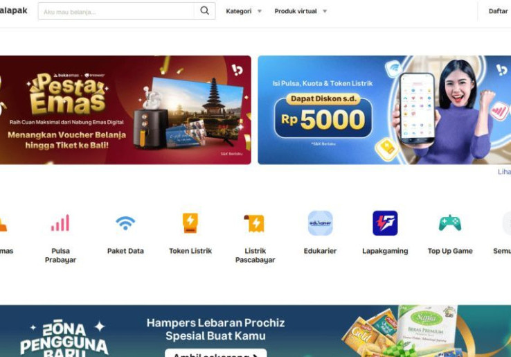 Bukalapak Tidak Tutup Permanen, Beralih ke Transaksi Produk Virtual