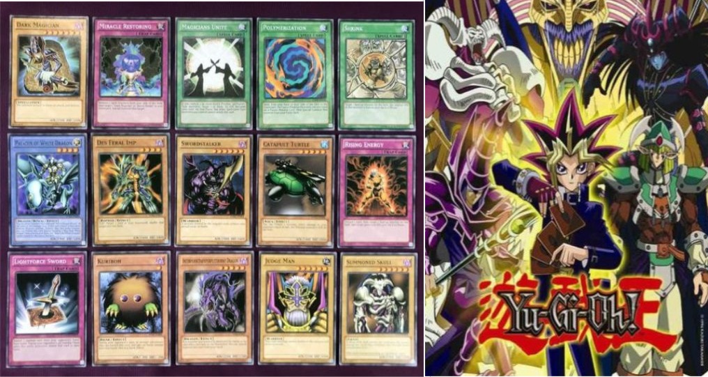 Yu-Gi-Oh!! pernah jadi permainan kartu paling terkenal (Foto: DHGate & TV Tropes)