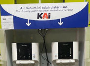 KAI Hadirkan Refill Station Air Minum di Stasiun, Dorong Penggunaan Tumbler