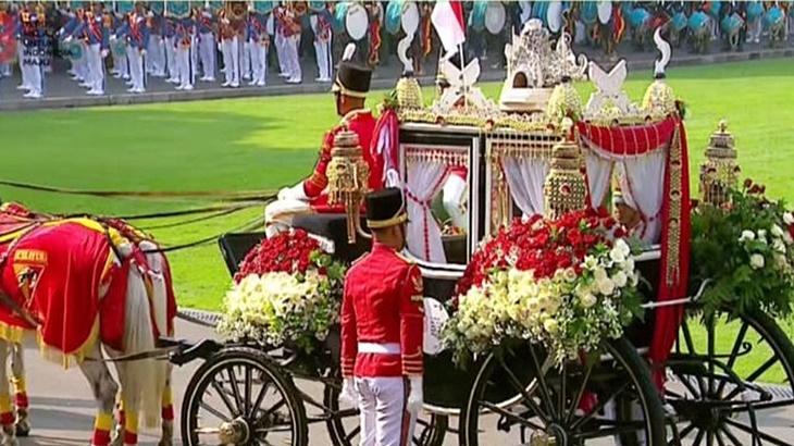 Filosofi di Balik Kereta Kencana Ki Jaga Rasa Pembawa Bendera Pusaka