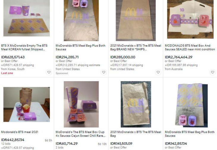 Nugget Berbentuk Among Us dari BTS Meal Dijual Seharga Rp 20 Juta