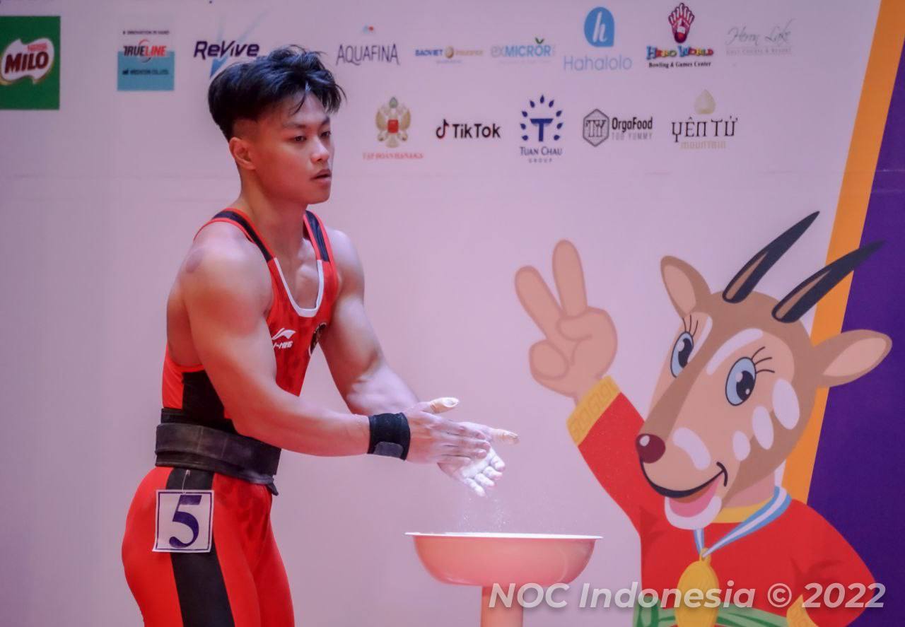 Tampil Gemilang di SEA Games 2021, Mendekatkan Rahmat Erwin ke Rekor Dunia