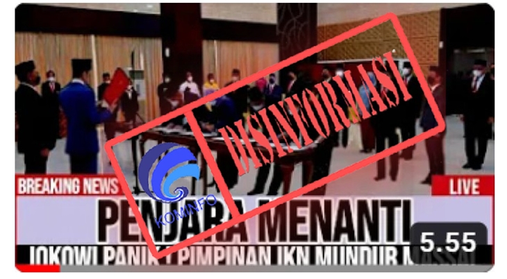 [HOAKS atau FAKTA]: Pimpinan IKN Berbondong-bondong Mundur Massal