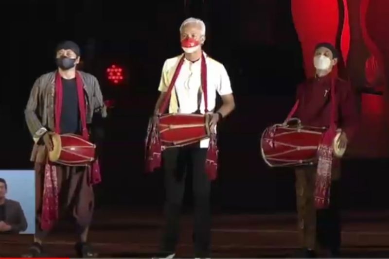 Upacara Pembukaan ASEAN Para Games 2022, Wapres Ma'ruf Hadir, Ganjar Nyanyi Bengawan Solo