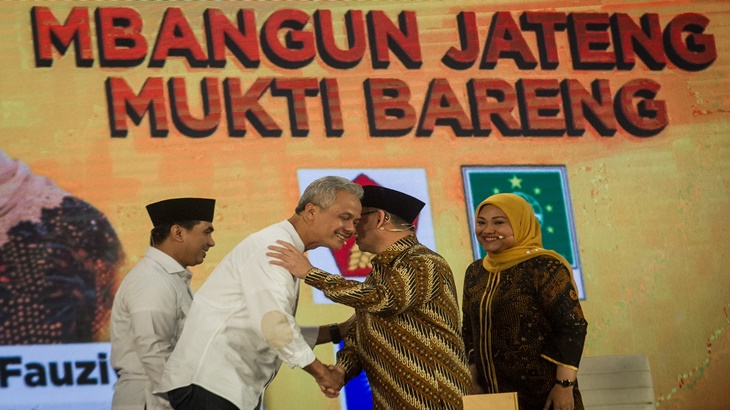 Ganjar Pranowo dan Sudirman Said