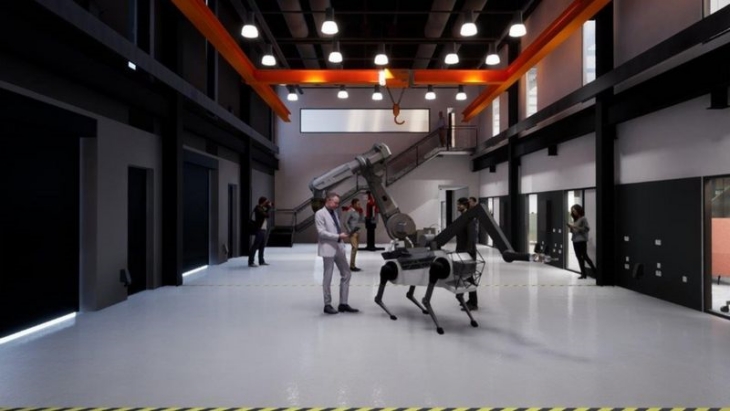 Robotarium nasional memiliki ruangan khusus bagi penelitian, (Foto: bbc.com)