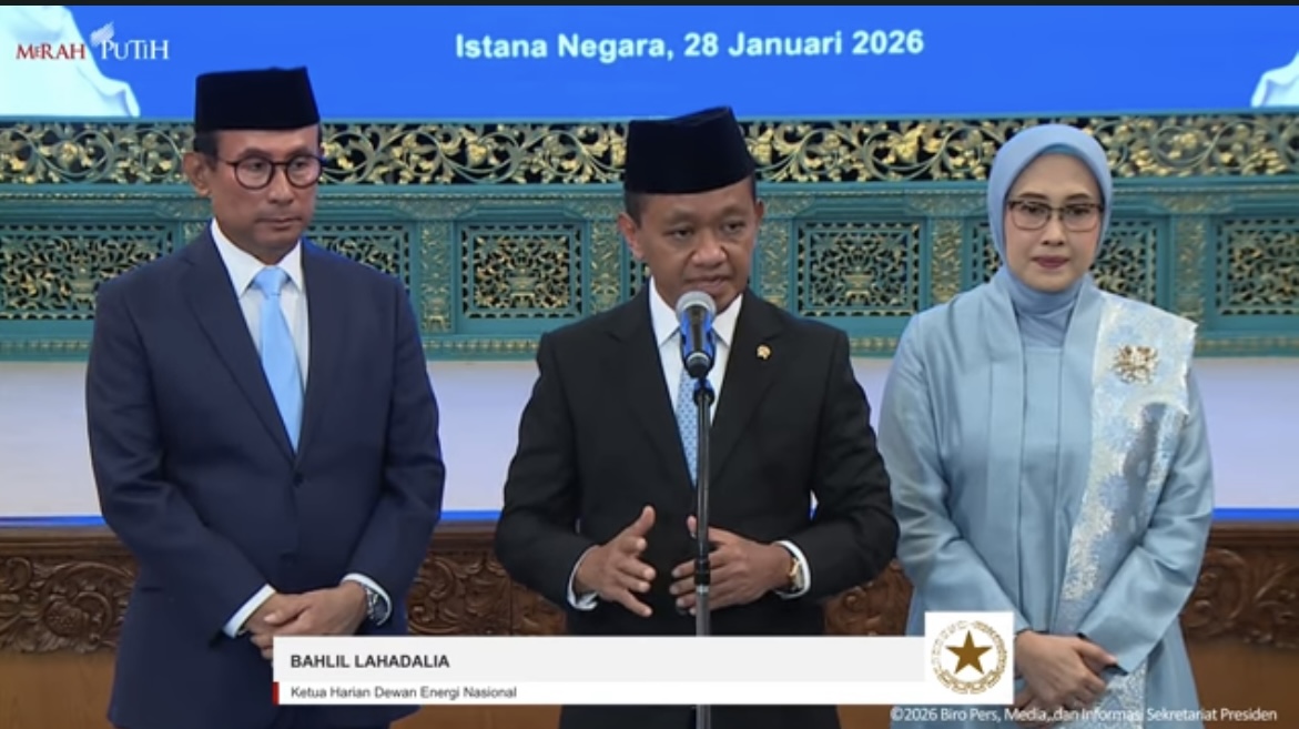 Prabowo Lantik Bahlil Ketua Dewan Energi Nasional, Purbaya Jadi Bawahan