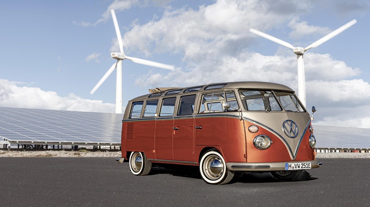 Jos! VW Combi Model ‘Jadul’ Tenaga Listrik