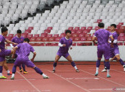 Polri Gelar Simulasi Pengamanan Laga Indonesia Vs Vietnam di GBK