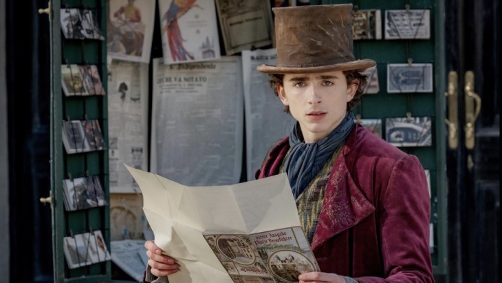 Aksi Memikat Timothee Chalamet dalam Film Musikal 'Wonka'