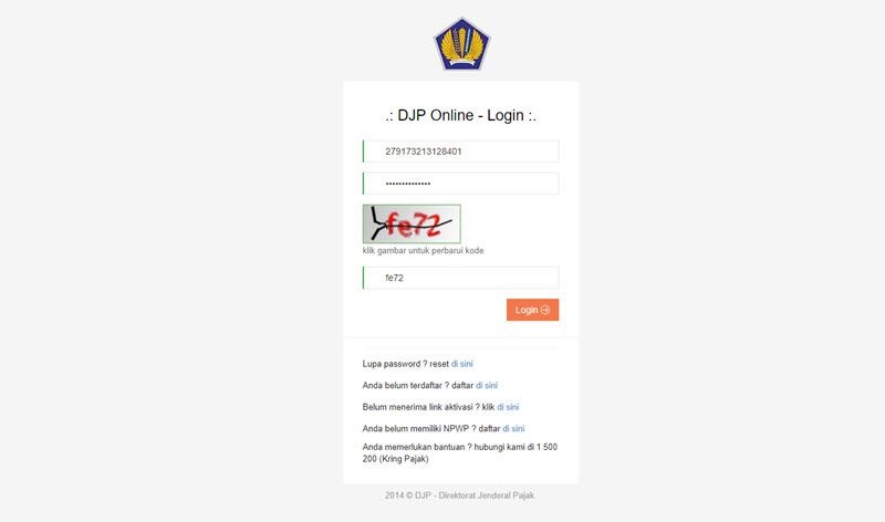 DJP Online, Cara Mudah Bayar Pajak SPT Tahunan Online