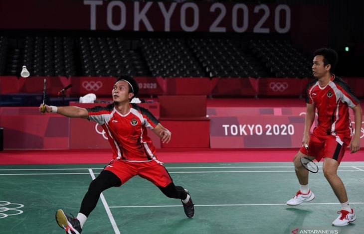 Menang Mudah dari Pasangan Malaysia, The Daddies Maju Babak Final India Open 2022