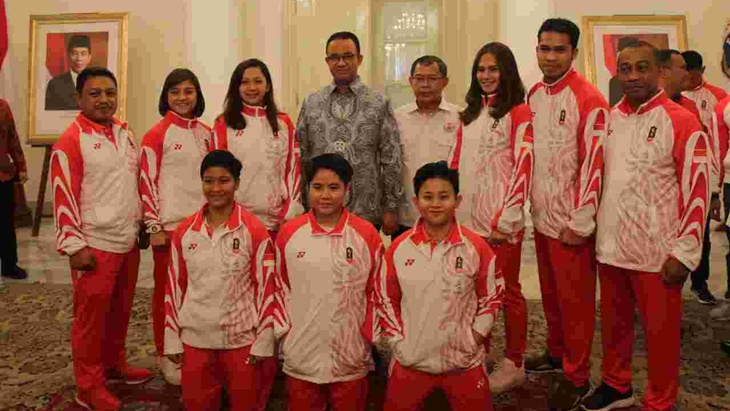 Ini Pesan-Pesan Anies Baswedan untuk Atlet DKI di Sea Games Filipina