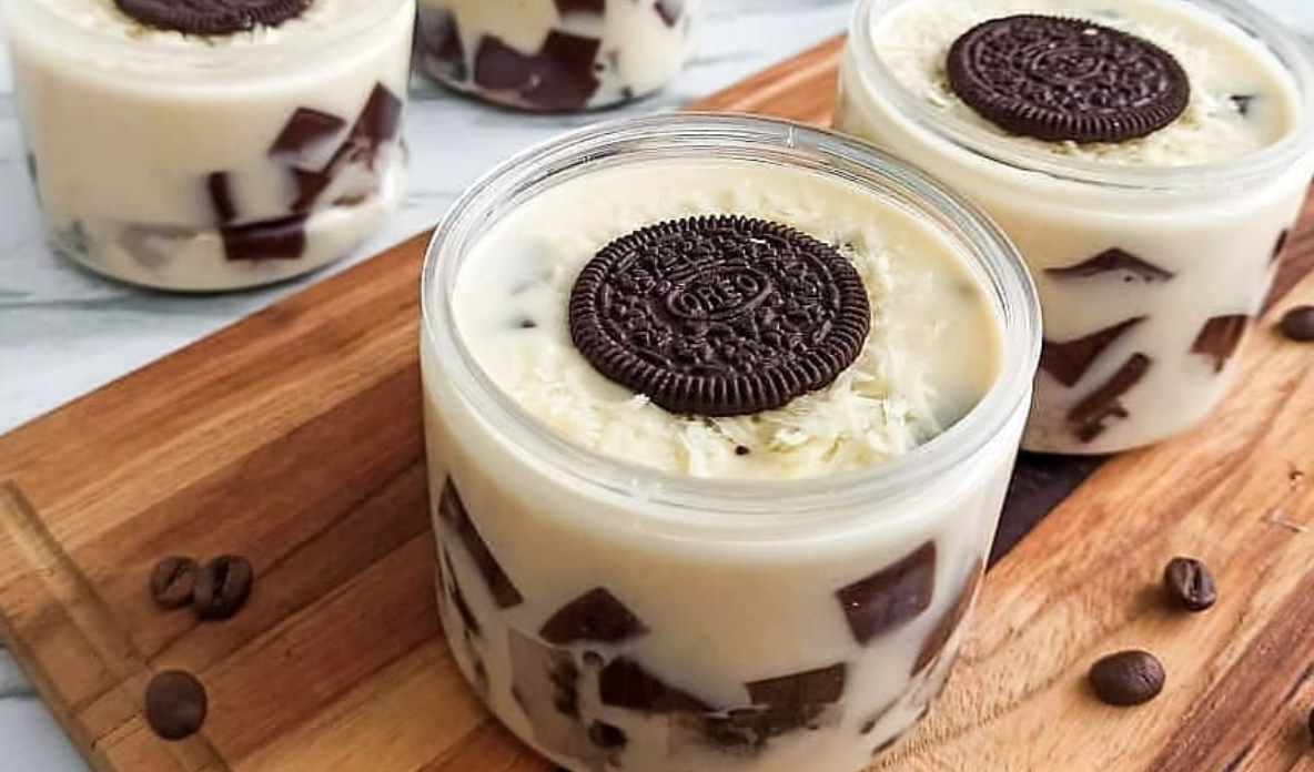 puding oreo