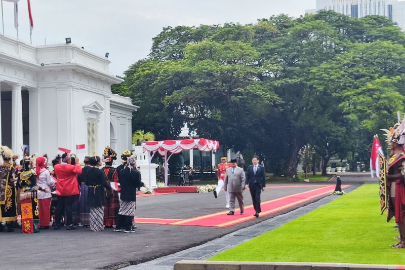 PM Singapura Lawrence Bertemu Presiden Prabowo di Istana Merdeka