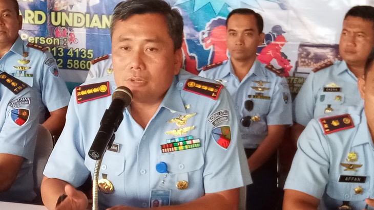 Komandan Lanud Adi Soemarmo Kolonel Adrian Damanik