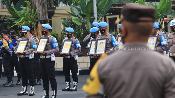 Belasan Anggota Polrestabes Surabaya Dipecat Tidak Hormat
