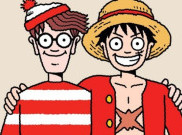 Kolaborasi Spesial One Piece x Where's Wally