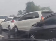 5 Mobil Tabrakan Beruntun di Tol Cileunyi KM 152, Polisi Beri Imbauan