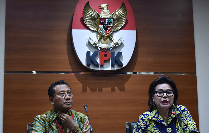 KPK Tahan Tiga Tersangka Proyek BWS Bengkulu