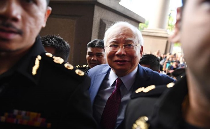 Mantan perdana menteri Malaysia Najib Razak