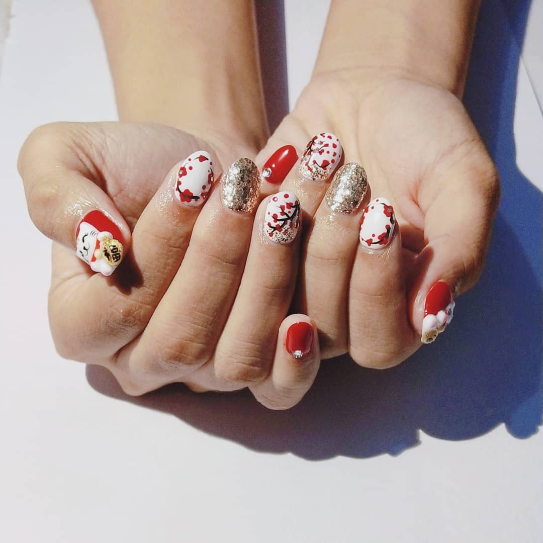 ide nail art imlek
